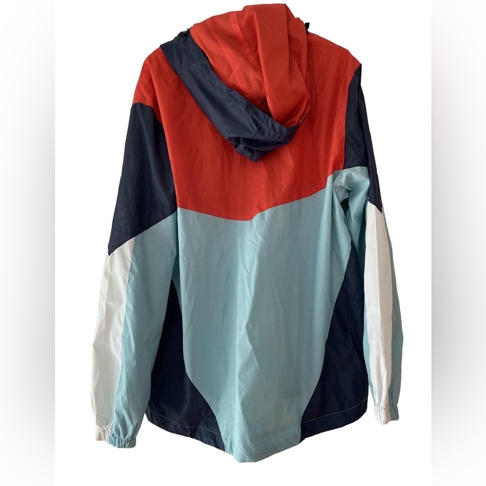 Screenshot Colorful Water Resistant Windbreaker Size Large NWOT - Picture 3 of 4